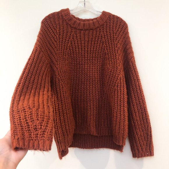 Universal Thread Sweaters - 🍁Universal Thread Chunky Knit Crew Neck Sweater M